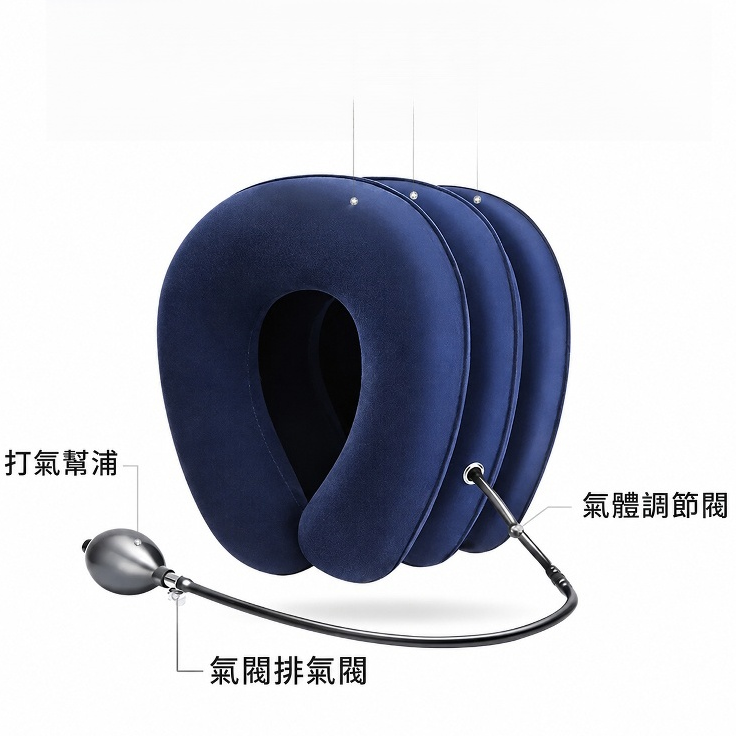 三層充氣頸椎牽引儀器