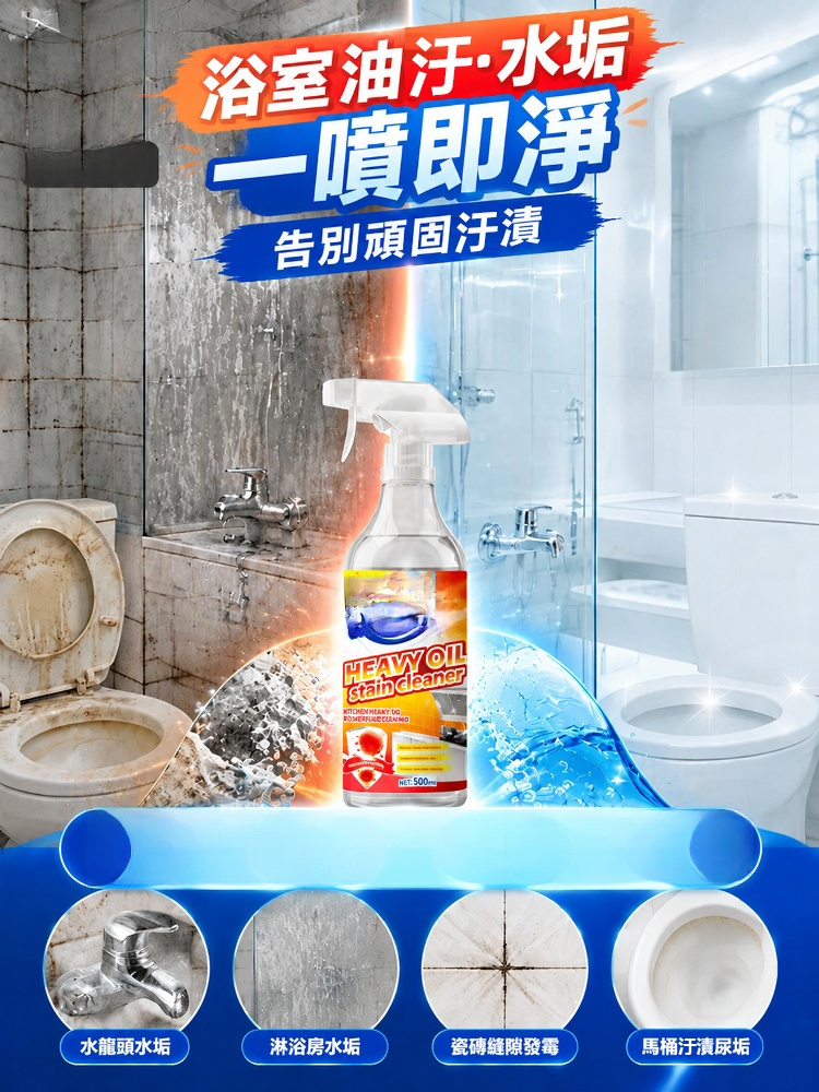 【一瓶全屋清潔】航太多功能清潔噴霧