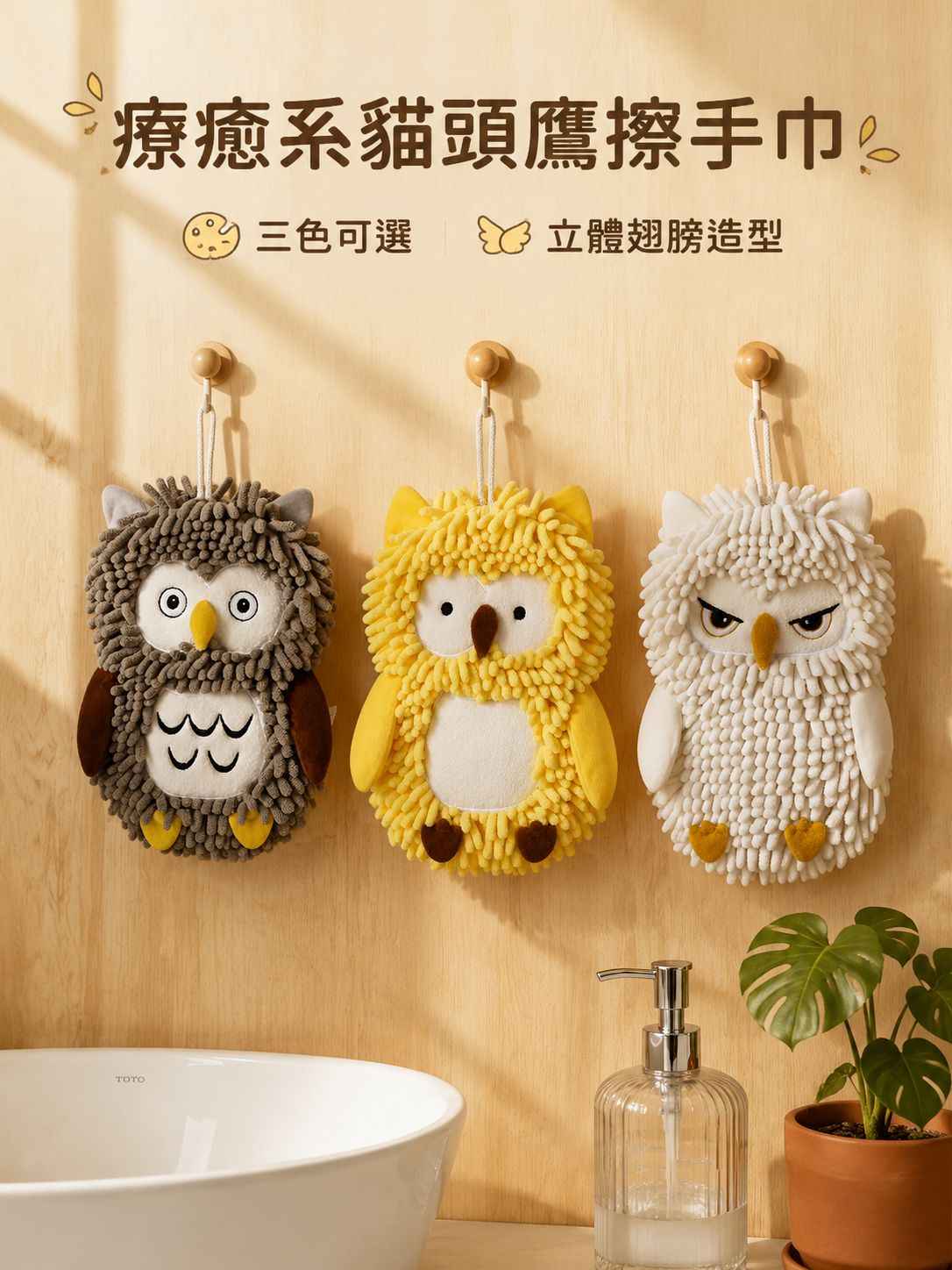 雪尼爾擦手巾