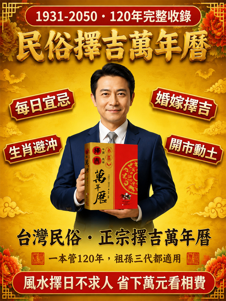 民俗擇吉萬年曆