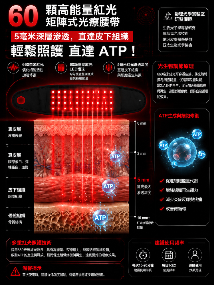 【骨科神医力推】红光理疗护腕