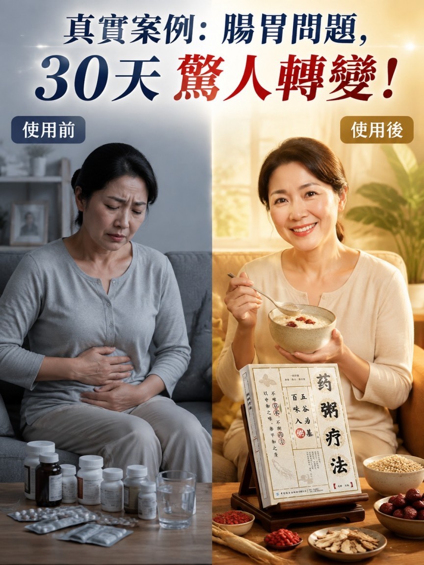 別再吞維他命了！中醫公開「藥粥療法」秘方，用全聯食材，熬出全家百萬健康底子！