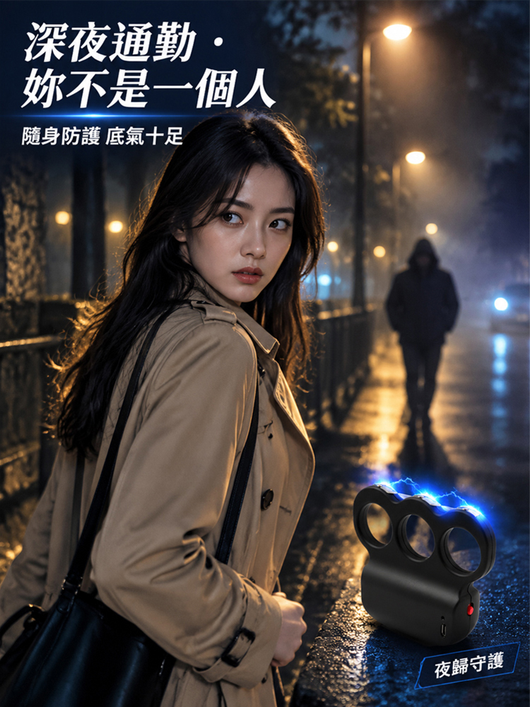 防身自衛電擊指扣