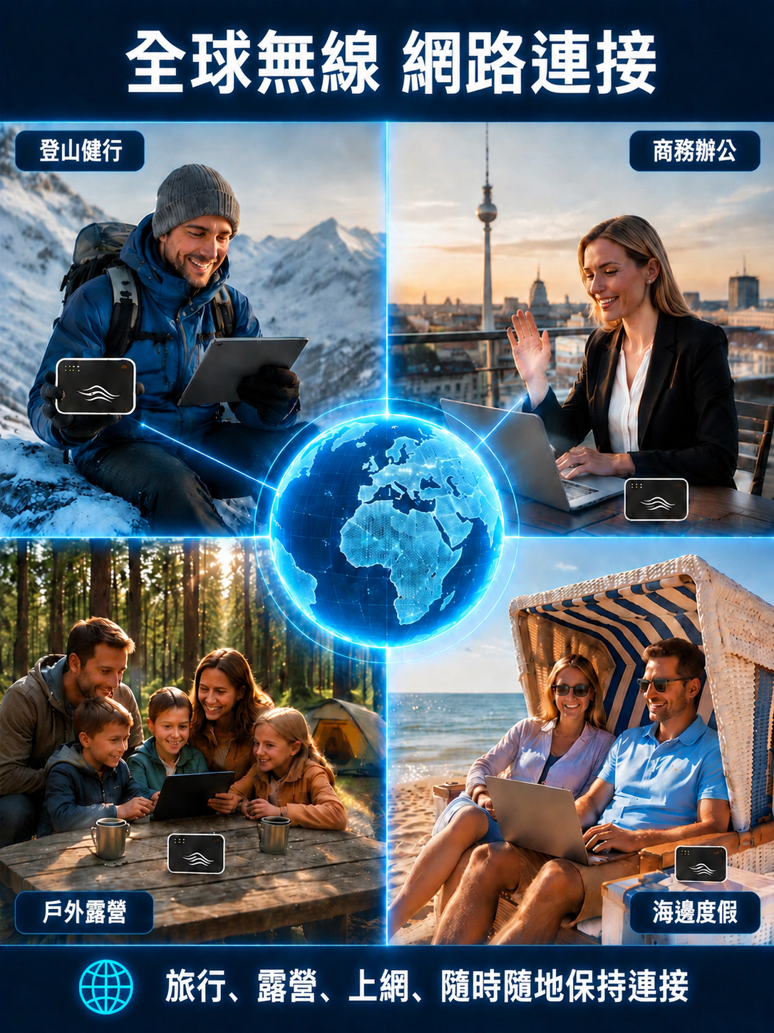 【商旅免簽零死角訊號】便攜隨身WIFI