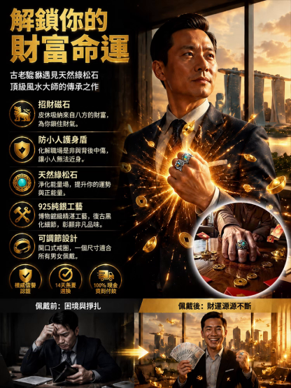 HFH-復古貔貅戒指