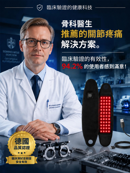 【骨科神医力推】红光理疗护腕
