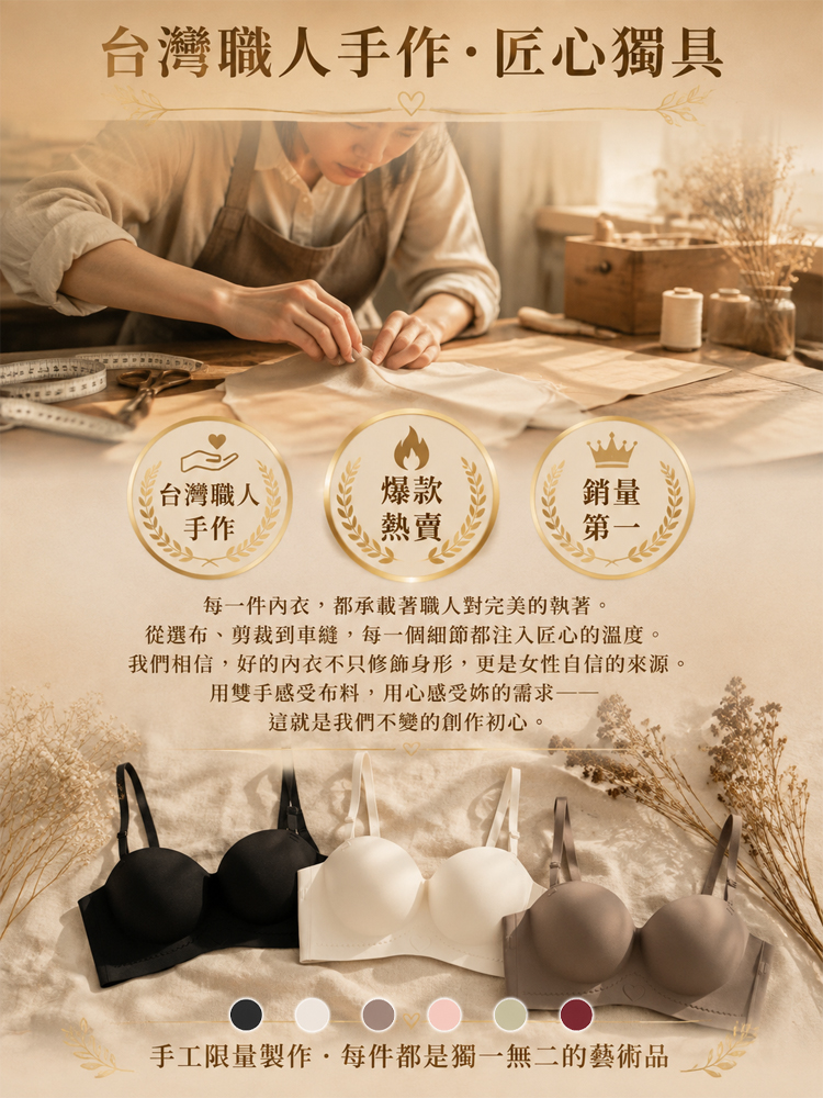 無痕聚攏隱形內衣