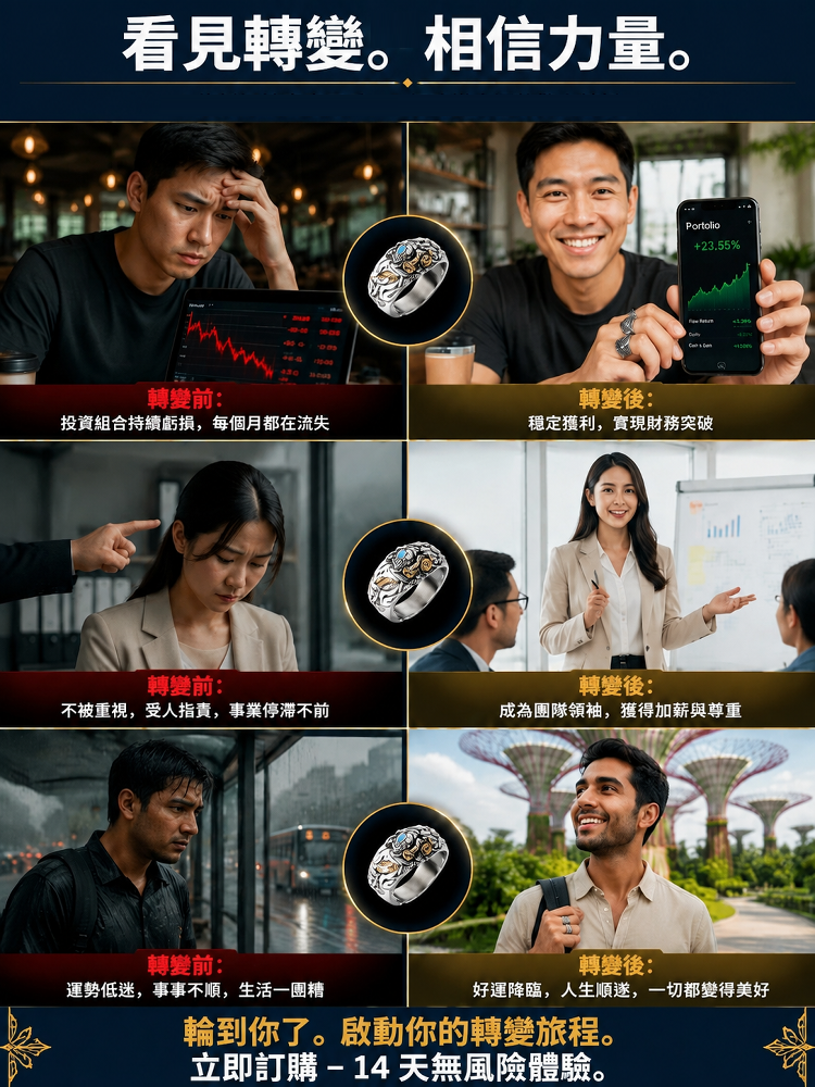 HFH-復古貔貅戒指