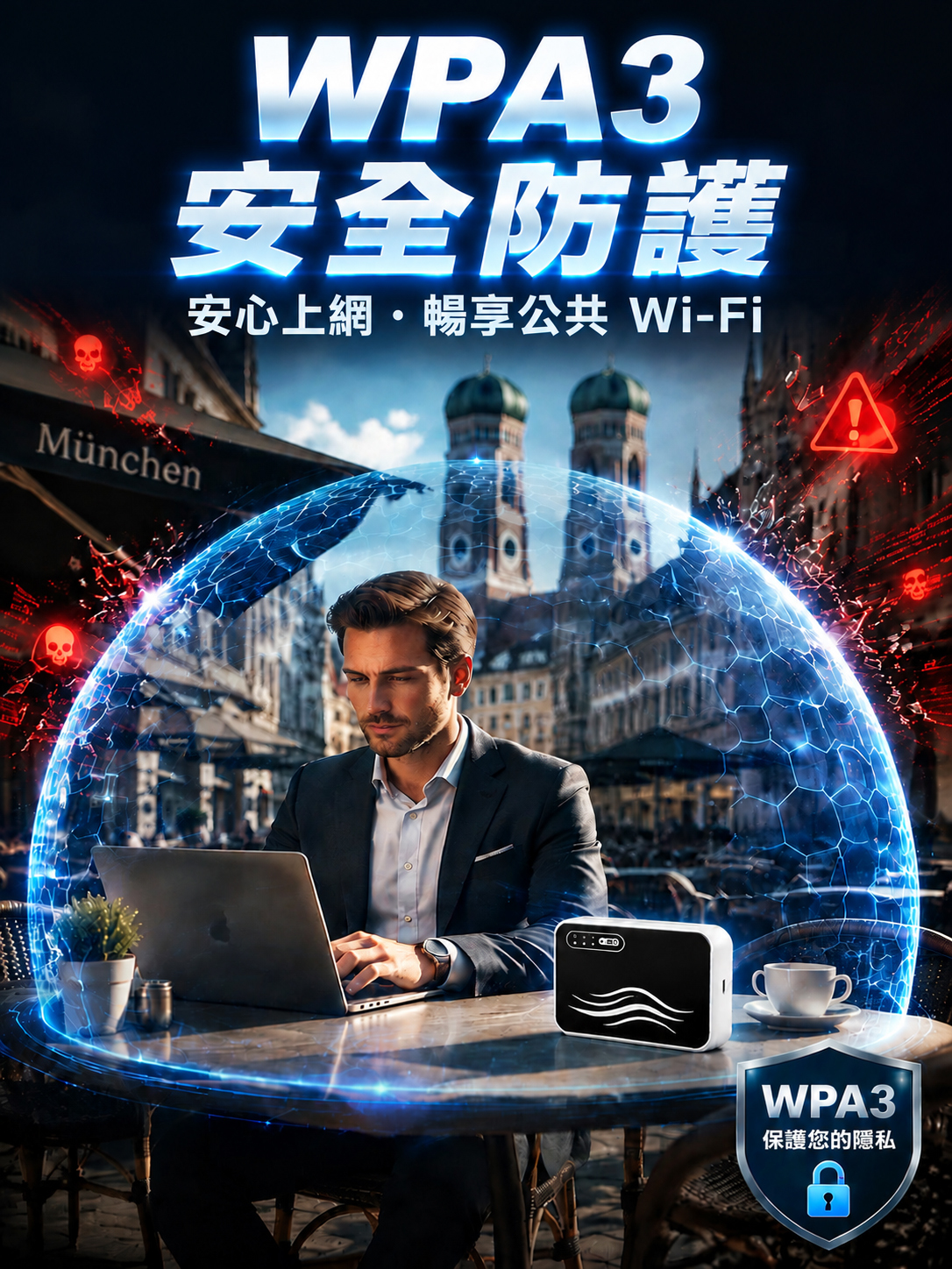 【商旅免簽零死角訊號】便攜隨身WIFI