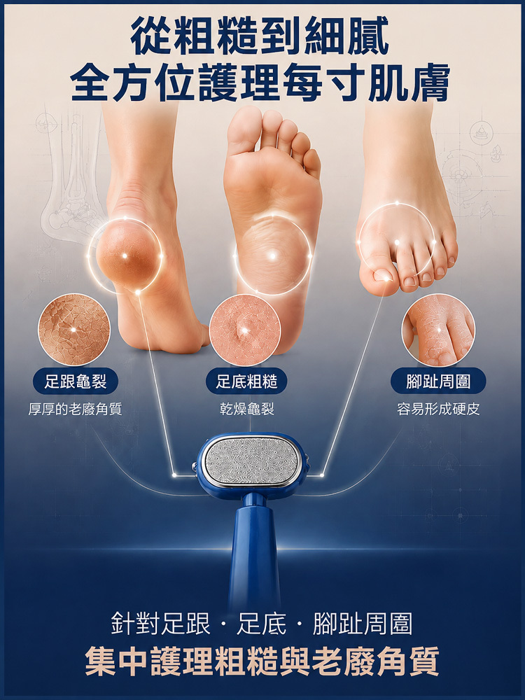 雙面家用磨腳器