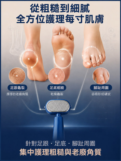 雙面家用磨腳器