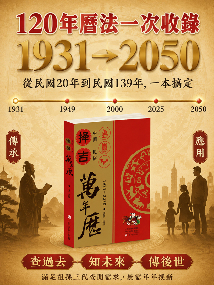 民俗擇吉萬年曆