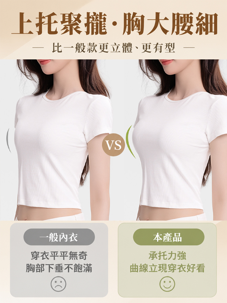 無痕聚攏隱形內衣