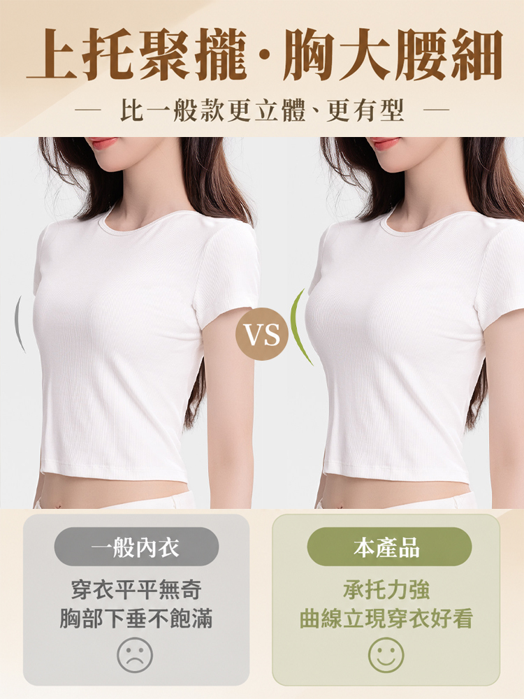 無痕聚攏隱形內衣
