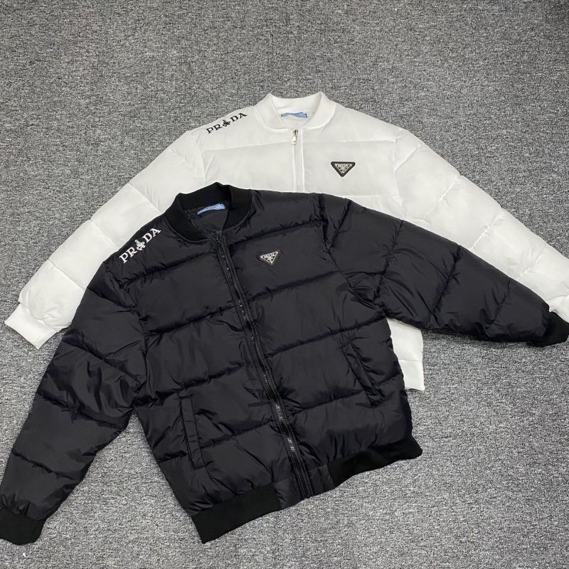 PRADA 男女兼用 プラダ風 三角ロゴ ボンバーパディングジャケット XS-5XL 秋冬アウター