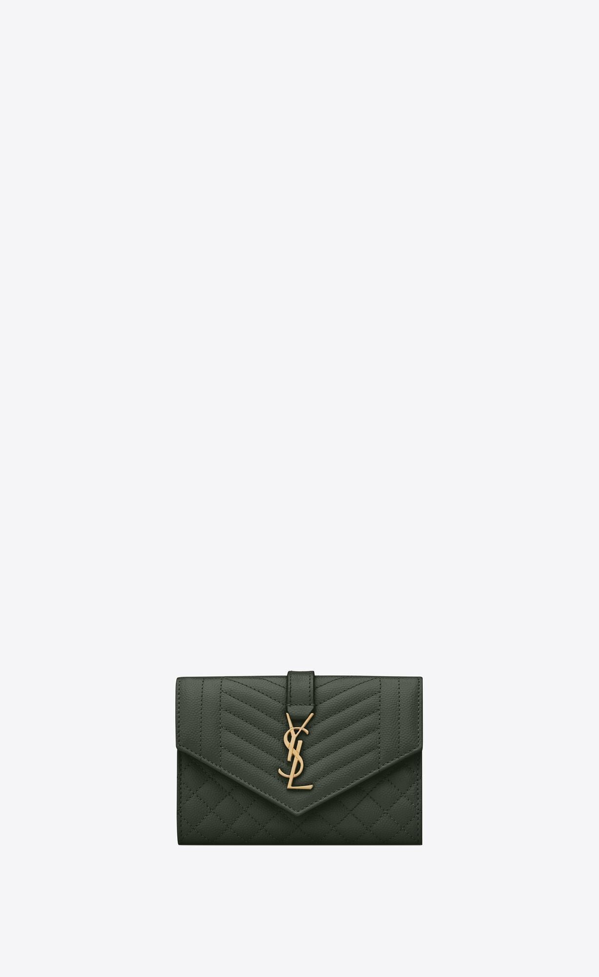 MONOGRAMsmallMIXMATELASSÉグレインエンボスレザー封筒ウォレット