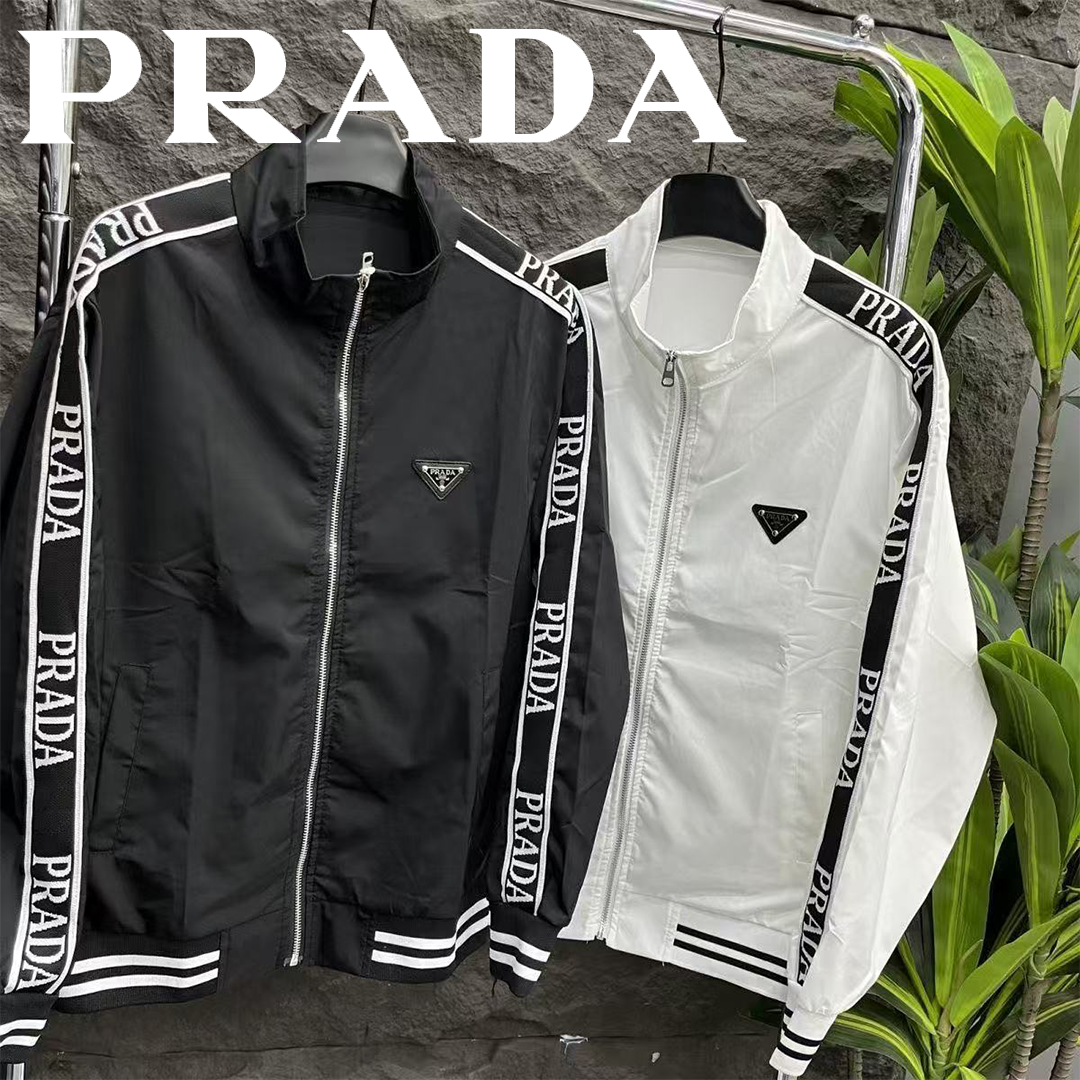 【PRADA】 プラダ メンズジャケット 三角ロゴ