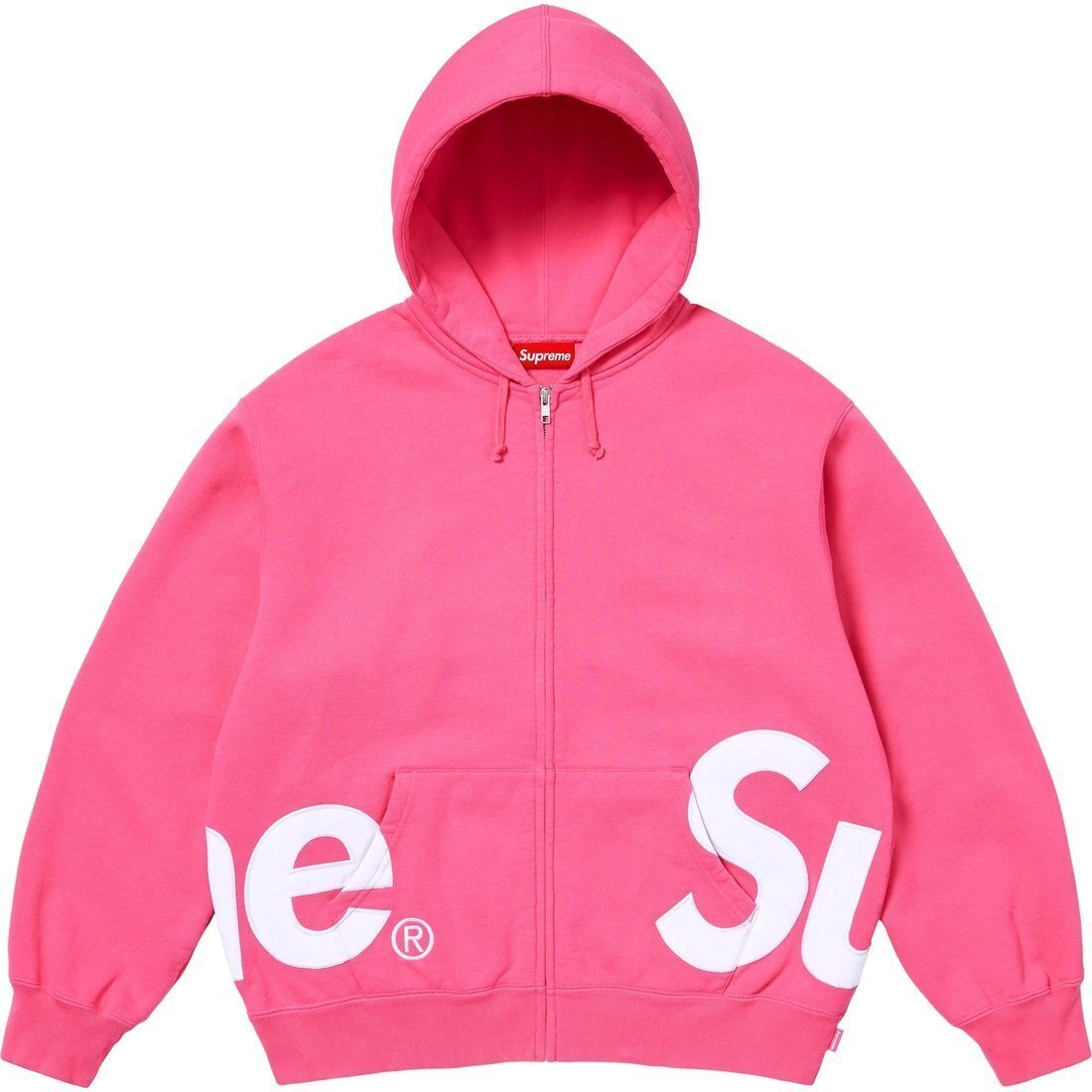 【Supreme】Big Logo Zip Up Hooded Sweatshirt