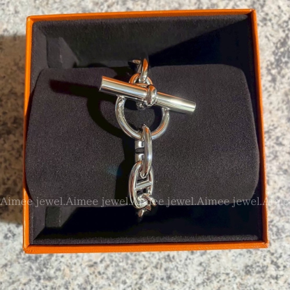 ★国内発送★すぐ届く HERMES シェーヌダンクル ブレスレット GM