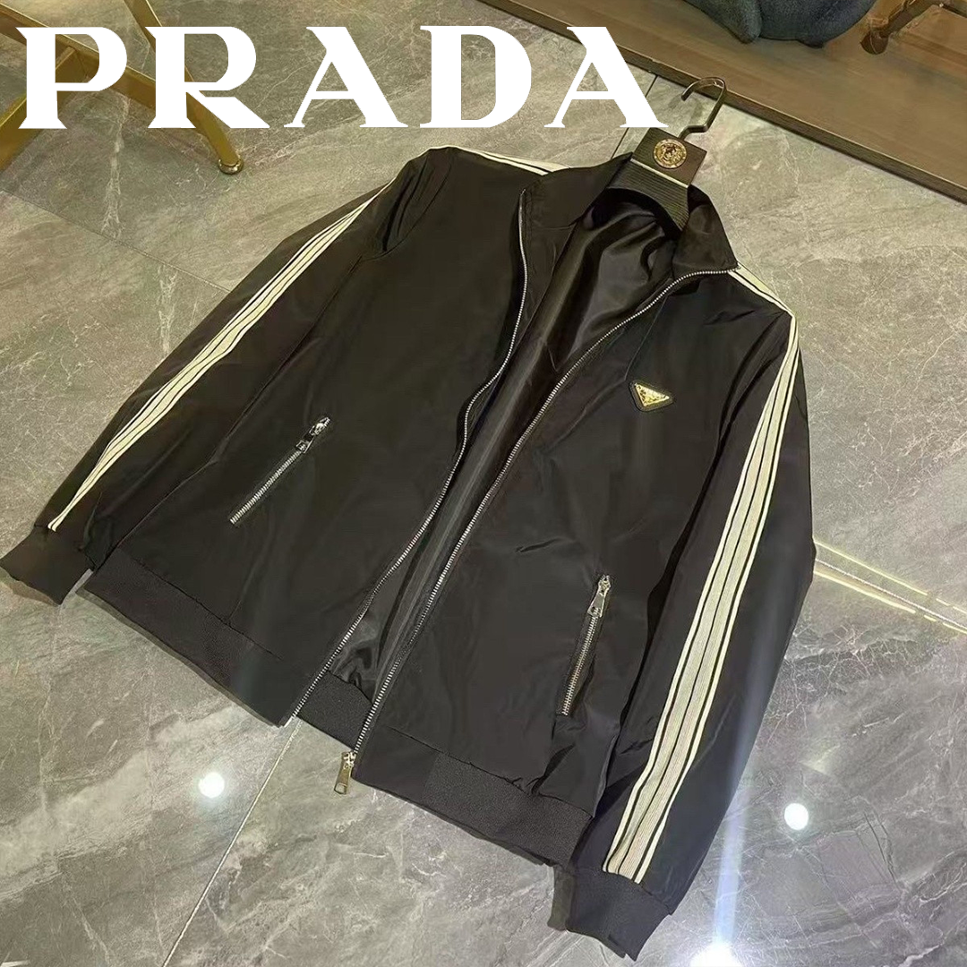 【PRADA】26ss 三角ロゴ ジャケット