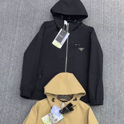 【26SS 】Re-Nylon ブルゾンジャケット ◆プラダ◆人気