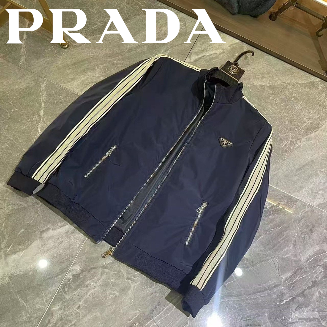 【PRADA】26ss 三角ロゴ ジャケット