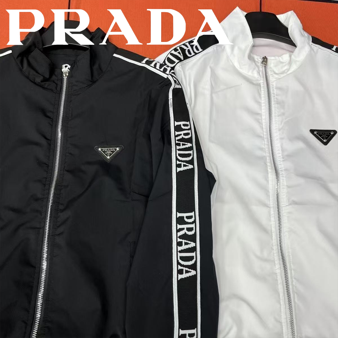 【PRADA】 プラダ メンズジャケット 三角ロゴ