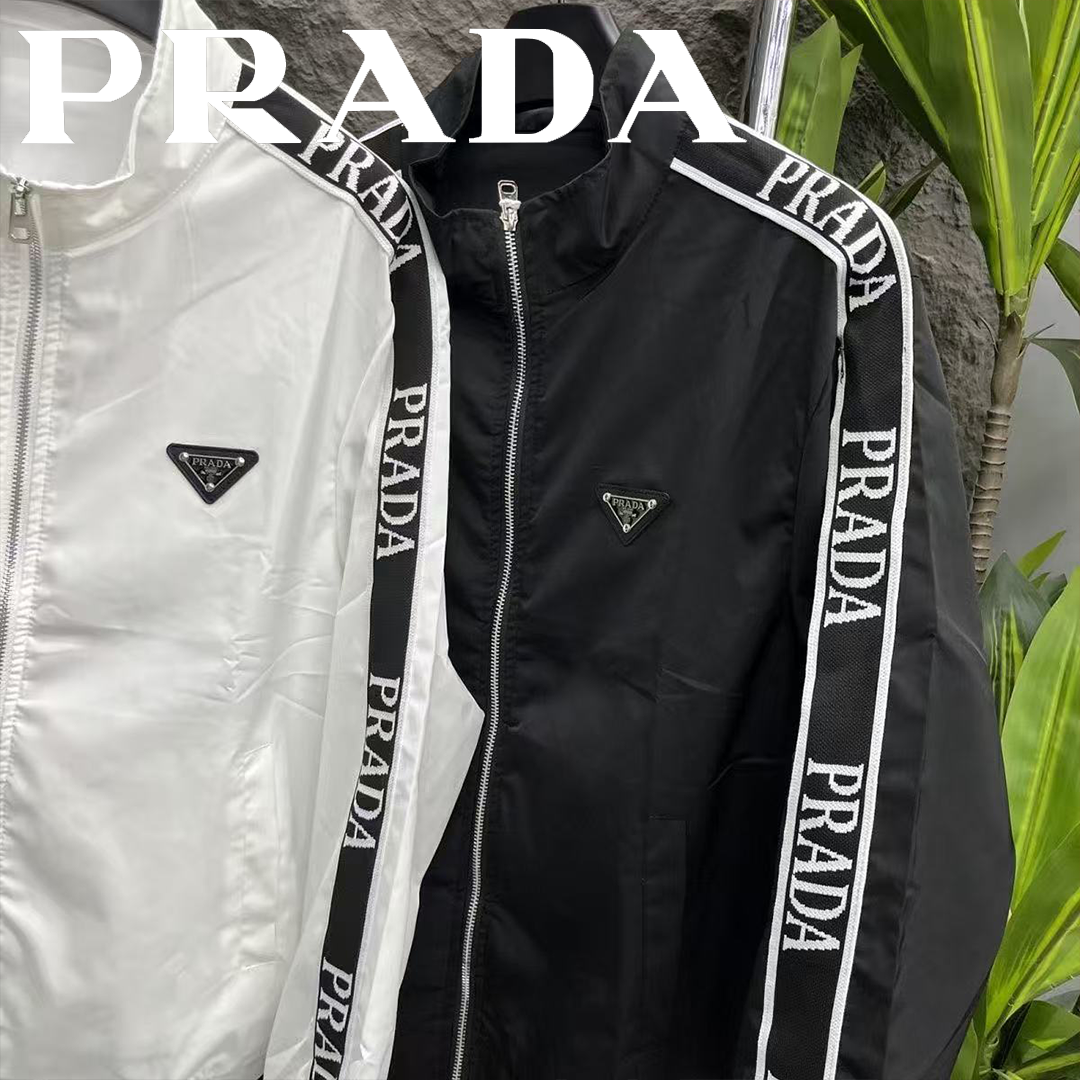 【PRADA】 プラダ メンズジャケット 三角ロゴ