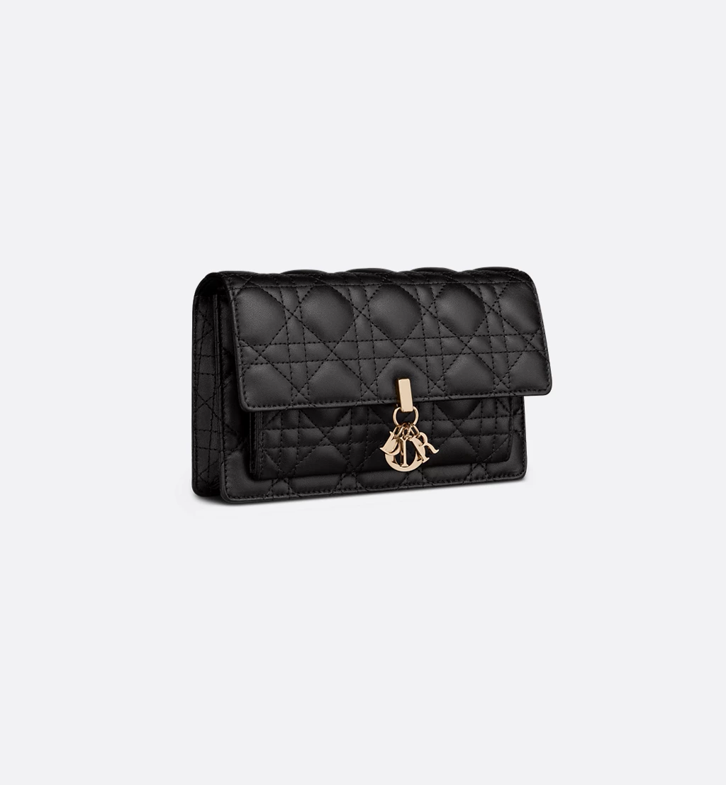 【DIOR】【人気】DIOR ディオール★LADY DIOR ラムスキン チェーンバッグ