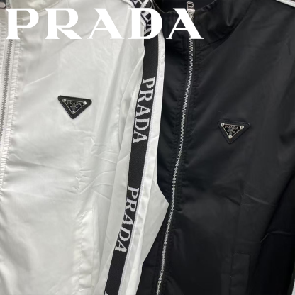【PRADA】 プラダ メンズジャケット 三角ロゴ