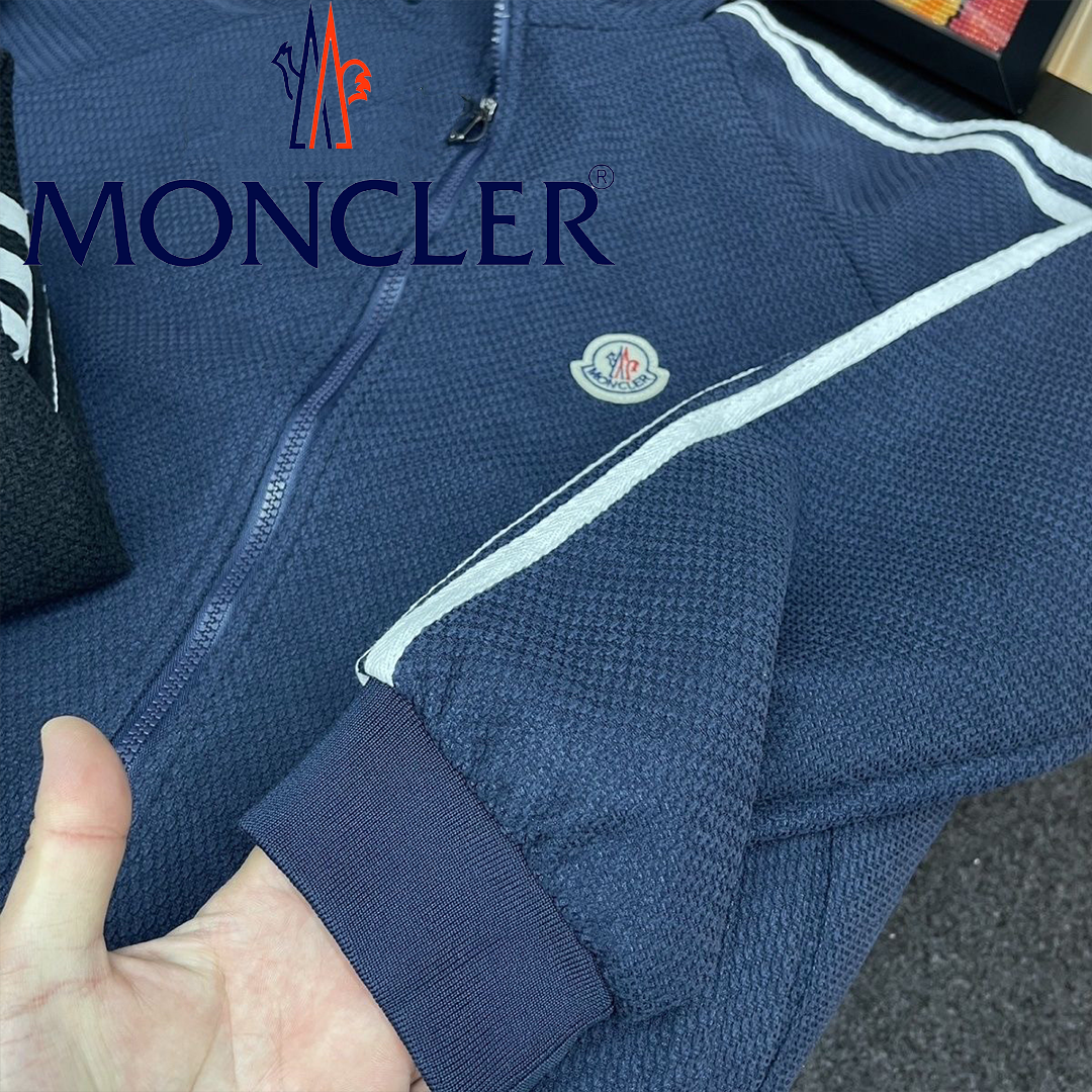 MONCLER 2026 秋 刺繍ロゴスタンドカラージャケット 男女兼用 カップル人気アウター