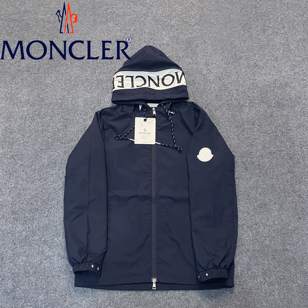 【2026 新作】MONCLER モンクレール 刺繍ロゴ ジャケット メンズ 高級アウター