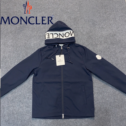 【2026 新作】MONCLER モンクレール 刺繍ロゴ ジャケット メンズ 高級アウター