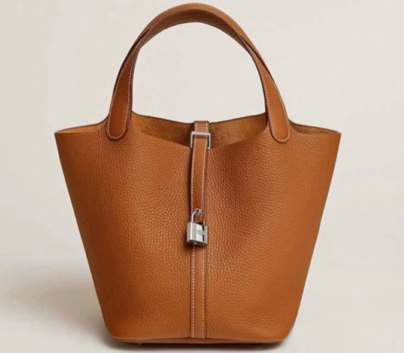 【Gold × シルバー金具】HERMES ピコタンロック 22 MM