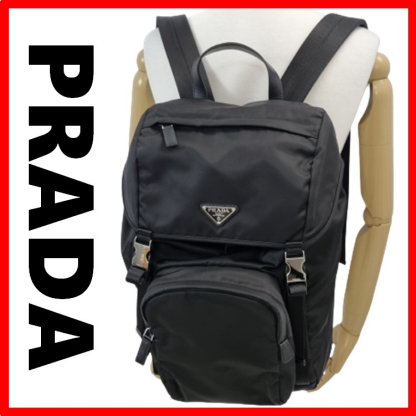 ★韓国の人気★【PRADA】★Re Nylon バックパッ.ク★正規品★