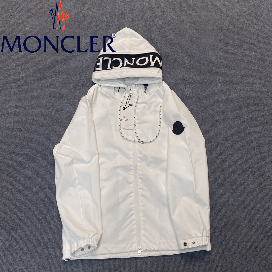 【2026 新作】MONCLER モンクレール 刺繍ロゴ ジャケット メンズ 高級アウター
