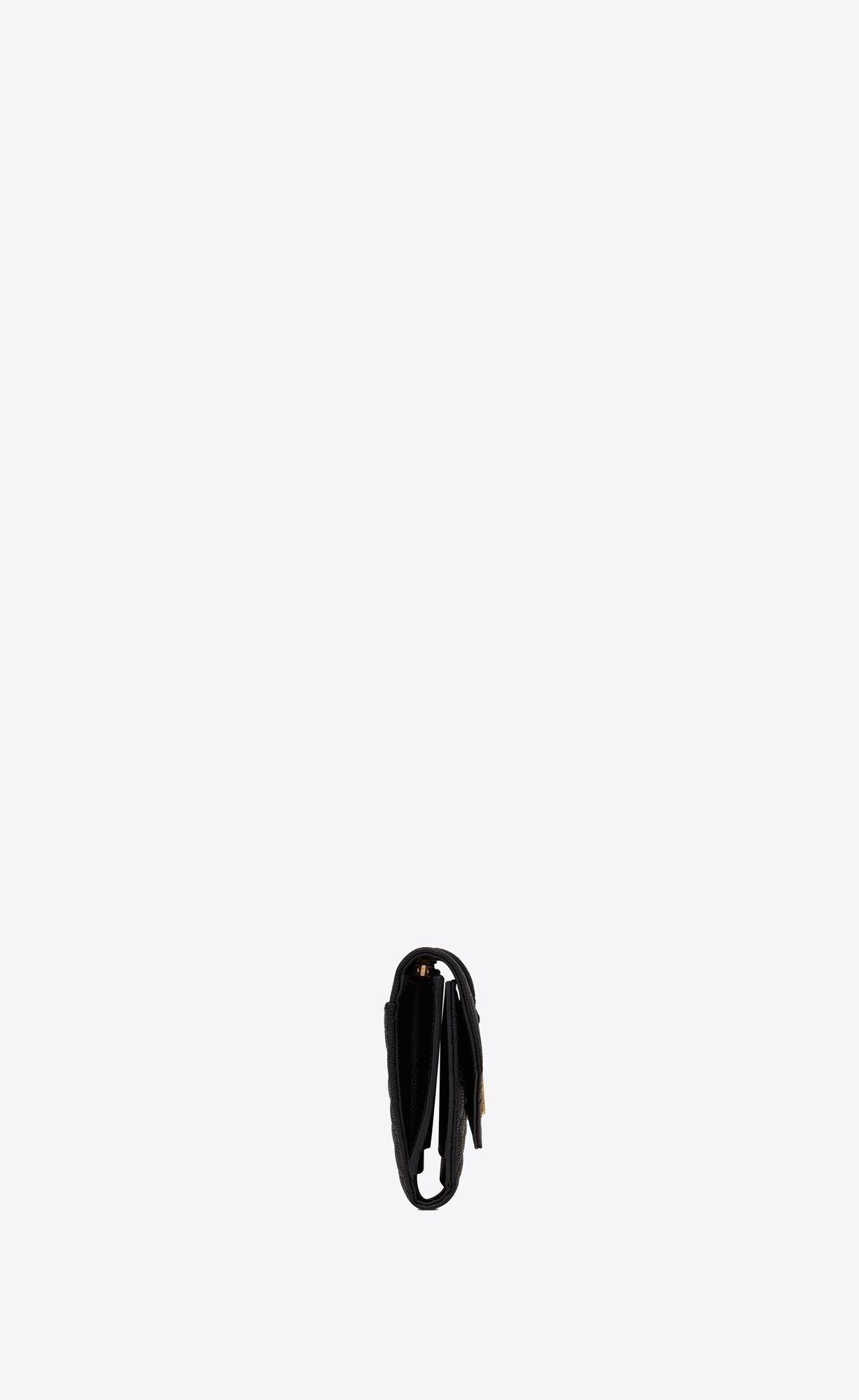 MONOGRAM短いMIXMATELASSÉグレインエンボス革財布