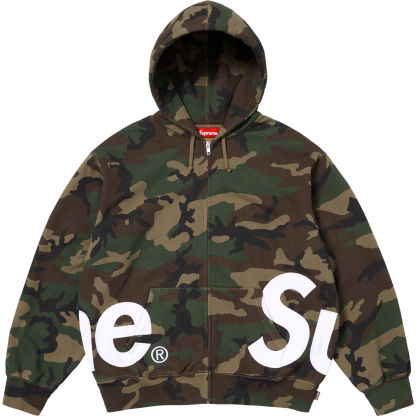 【Supreme】Big Logo Zip Up Hooded Sweatshirt