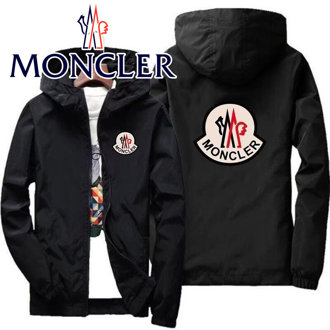 ★送料関税込★MONCLER ロゴパッチ ウィンドブレーカー