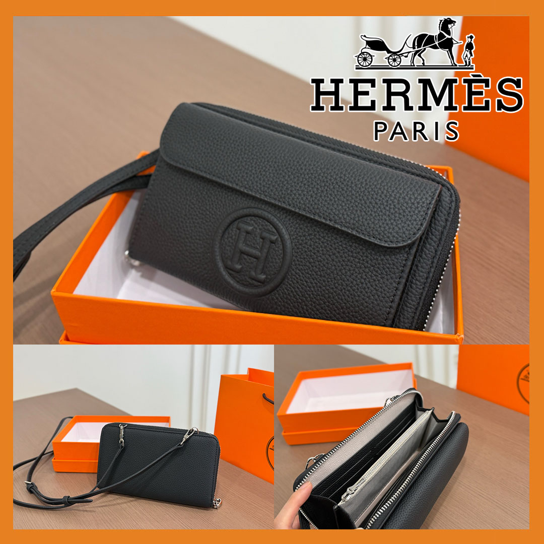 クールな漢を極める逸品♪[HERMES]ヴィドポッシュ ブラック