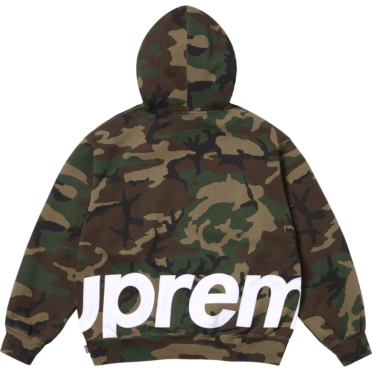 【Supreme】Big Logo Zip Up Hooded Sweatshirt