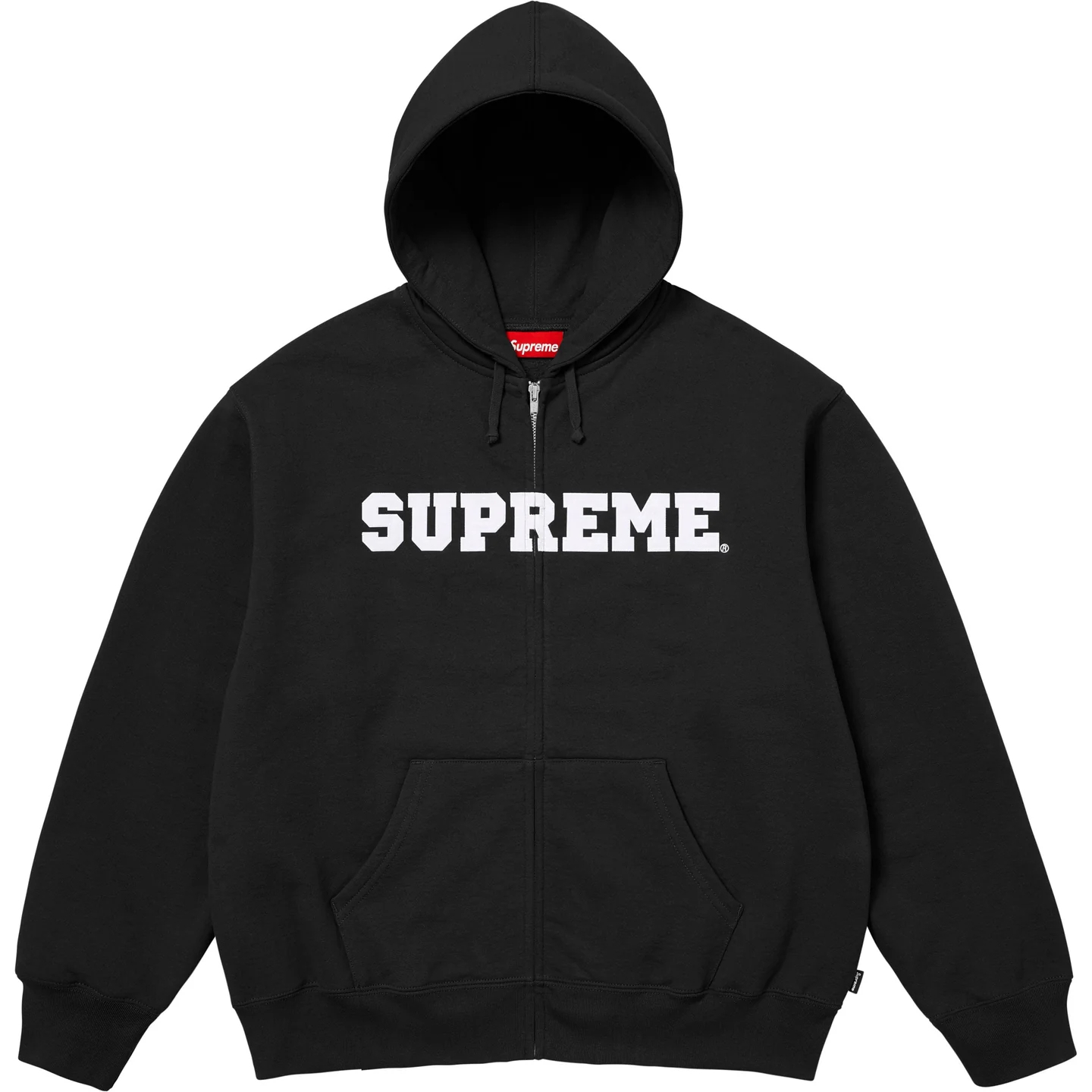 【Supreme】Collegiate Applique Zip Up Hooded Sweatshirt