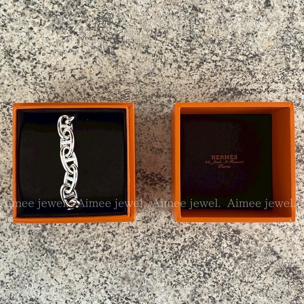 ★国内発送★すぐ届く HERMES シェーヌダンクル ブレスレット GM