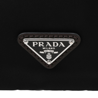 ★送料関税込★PRADA スピードロック Re-Nylon xレザー ポーチ