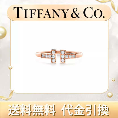 【tiffany】ダイヤモンド ワイヤー リング