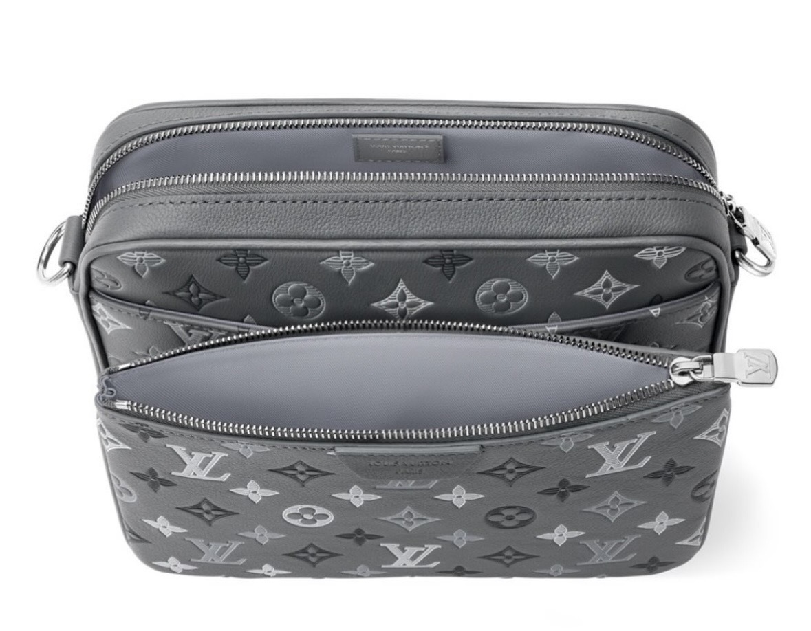 【新★注目の上品グレー】LOUIS VUITTON★Trio Messenger バック