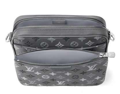 【新★注目の上品グレー】LOUIS VUITTON★Trio Messenger バック