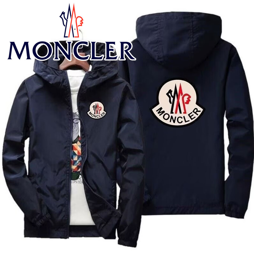 ★送料関税込★MONCLER ロゴパッチ ウィンドブレーカー