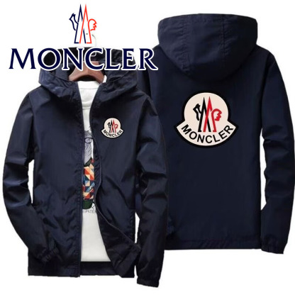 ★送料関税込★MONCLER ロゴパッチ ウィンドブレーカー