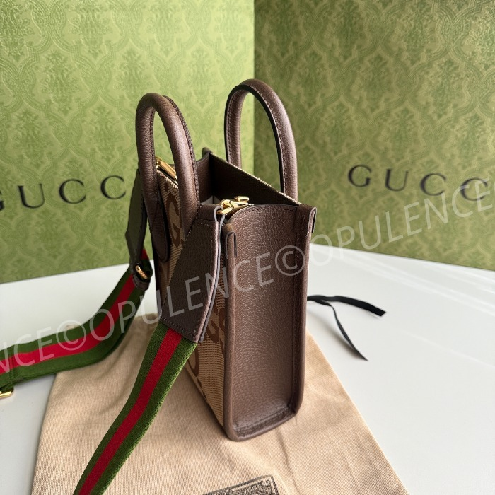 GUCCI グッチ 人気 ジャンボ GG ミニ トート/ショルダーバッグ